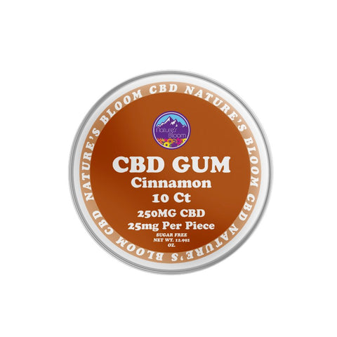 Cinnamon CBD Gum - Nature's Bloom CBD