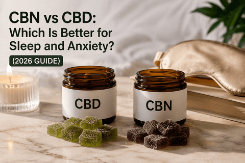 CBN vs CBD: Which Is Better for Sleep and Anxiety? (2026 Guide)