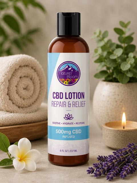 CBD lotion and cream for pain