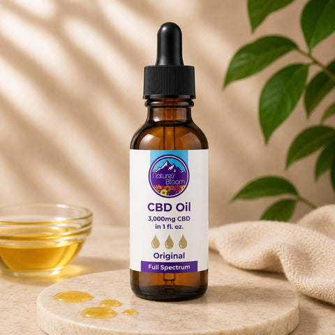 Full Spectrum CBD Oil 3000mg Original — Nature's Bloom CBD