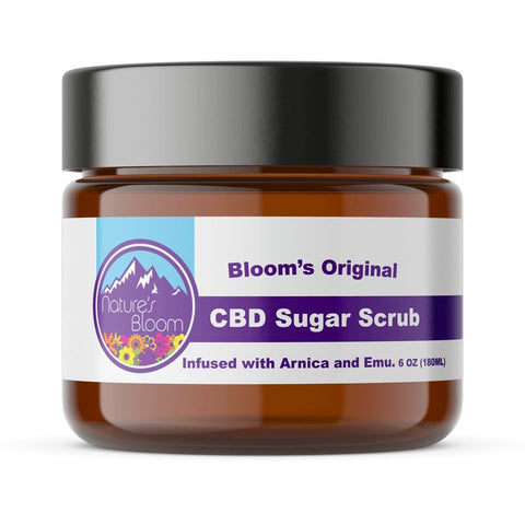 Bloom’s Original Pain Relieving Sugar Scrub - Nature's Bloom CBD